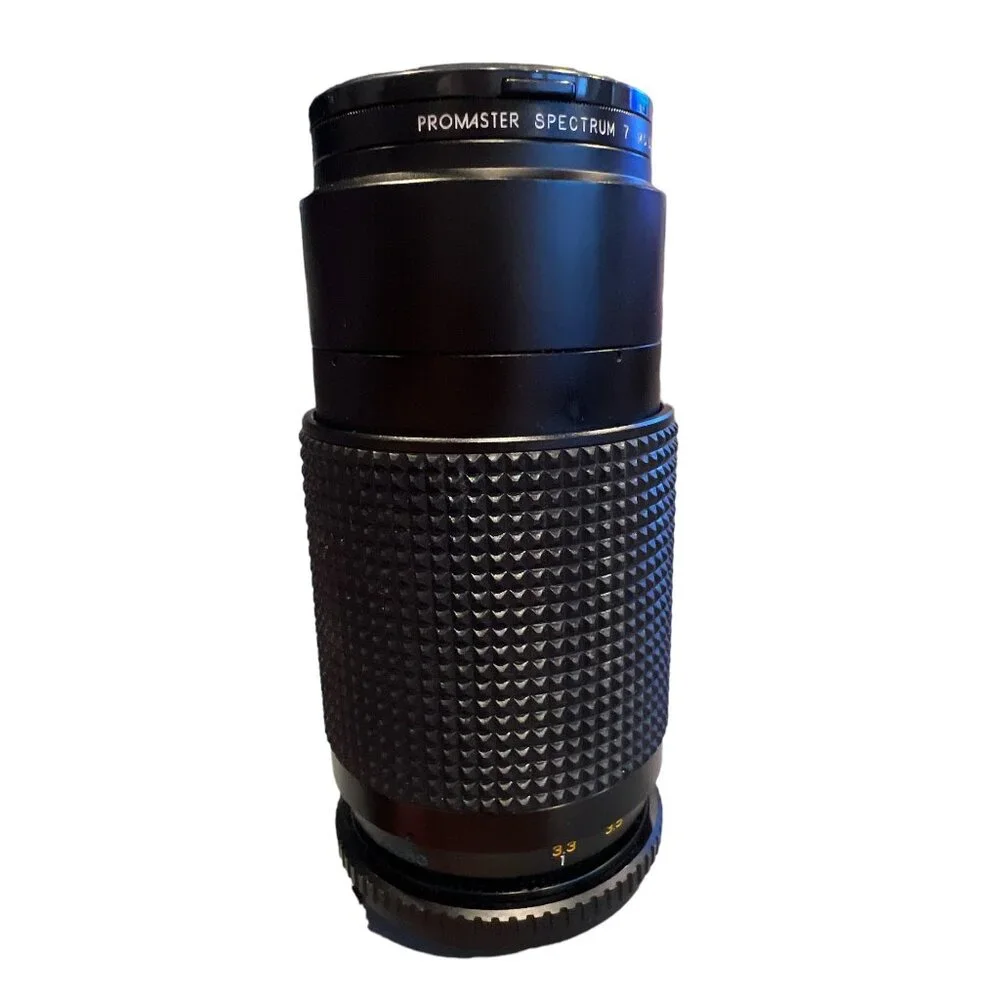 Promaster Spectrum 7 MC UV 52MM Zoom 80-200 mm‎ Lens With Cover UNTESTED